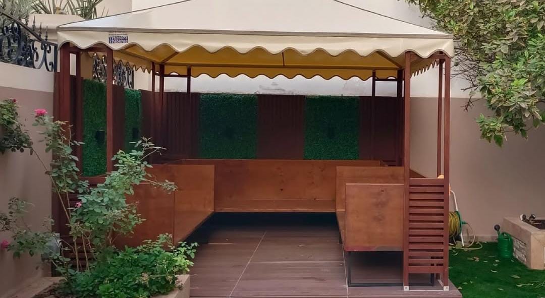 Garden Shade and Chairs